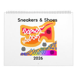Sneakers en schoenen leuk kalender