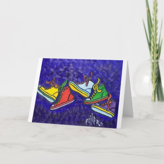 Sneakers Kaart (Voorkant)