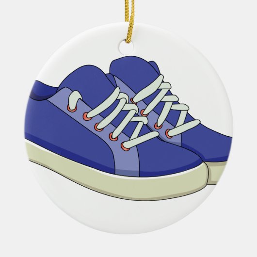 Sneakers Keramisch Ornament (Voorkant)