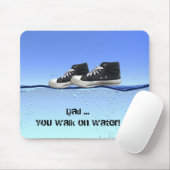 Sneakers op water muismat (Met muis)