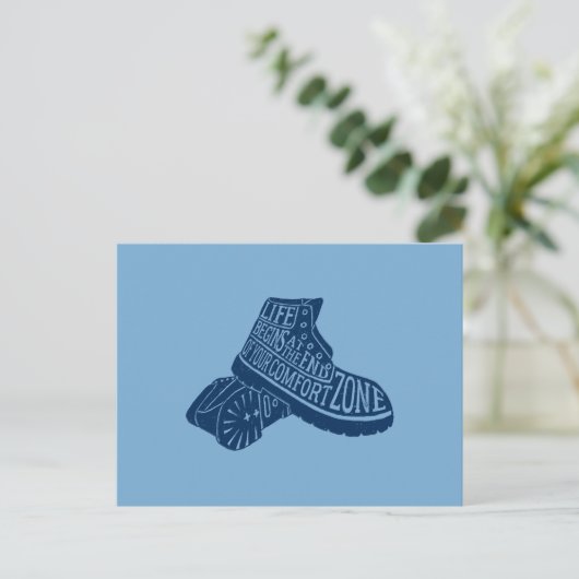 Sneakers Patroon  Briefkaart (Staand voorkant)