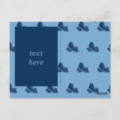 Sneakers Patroon  Briefkaart (Achterkant)