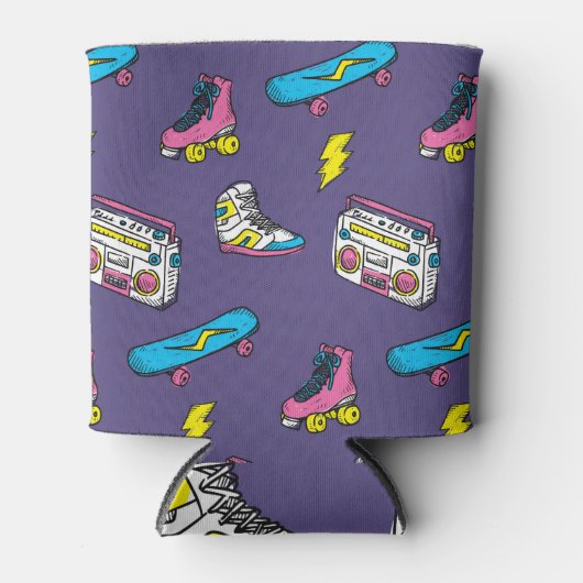  Sneakers Skateboard Retro Thema Blikjeskoeler (Voorkant)