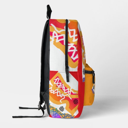 Sneakers terug naar school bedrukte rugzak (Links)