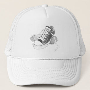 Sneakers Trucker Hat Art Pet