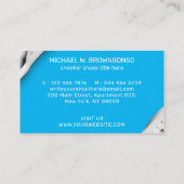 Sneaketschoenen Sport Gym Wearing Visitekaartje (Achterkant)