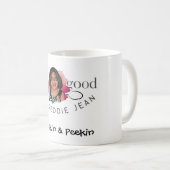 Sneakin en Peekin koffiekopje Koffiemok (Voorkant rechts)