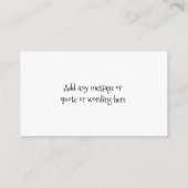 Sneaking Santa Persoonlijke Kaart van de Omsluitin (Achterkant)