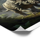Sneaking triceratops poster (Hoek)