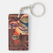 Sneaking up op je Sleutelhanger (achterkant)