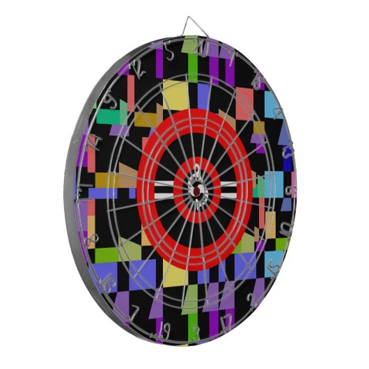 Sneakit Interlock Metal Cage Dartboard Dartbord (Voorkant Links)
