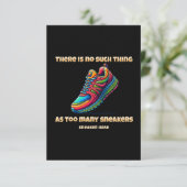 Sneakkop Bedankkaart (Staand voorkant)