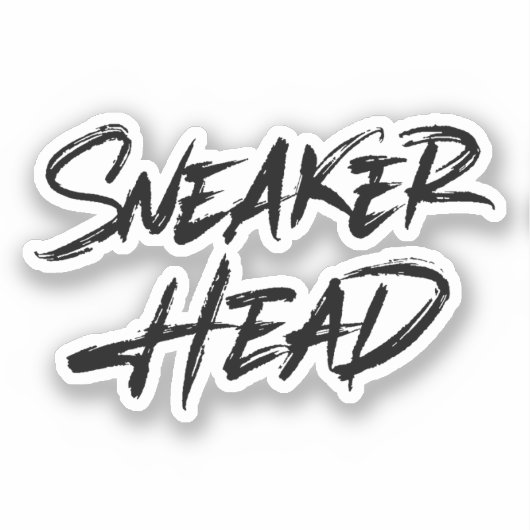 Sneakkop Sticker (Voorkant)