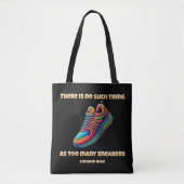 Sneakkop Tote Bag (Voorkant)