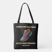 Sneakkop Tote Bag (Achterkant)