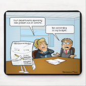 Sneaky Budget Funny Muismat (Voorkant)