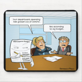 Sneaky Budget Funny Muismat