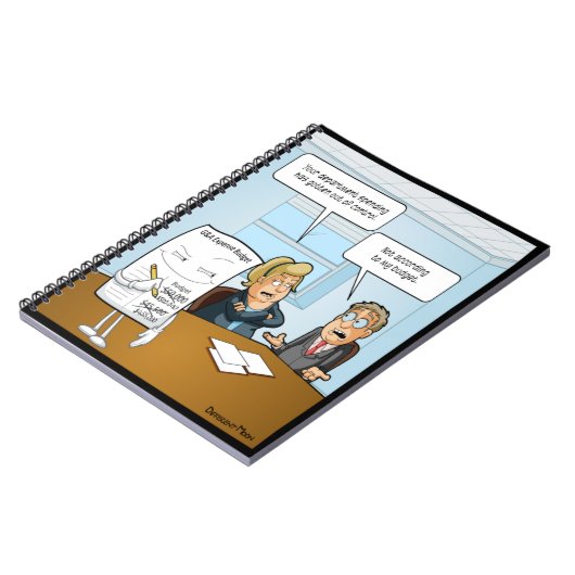 Sneaky Budget Funny Notitieboek (Linkerzijde)