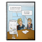 Sneaky Budget Funny Notitieboek (Voorkant)