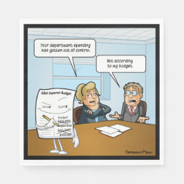 Sneaky Budget Grappige Party Servetten