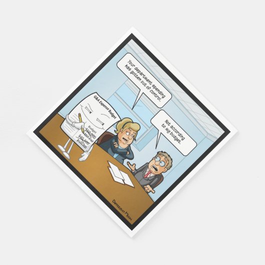 Sneaky Budget Grappige Party Servetten (Hoek)