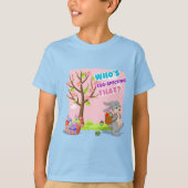 Sneaky Bunny Easter Fun T-shirt (Voorkant)