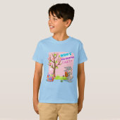 Sneaky Bunny Easter Fun T-shirt (Voorkant volledig)