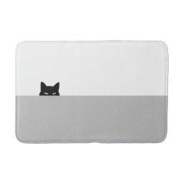 Sneaky Cat Bath Mat