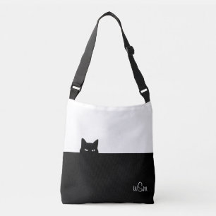 Sneaky Cat Crossbody Bag Tas