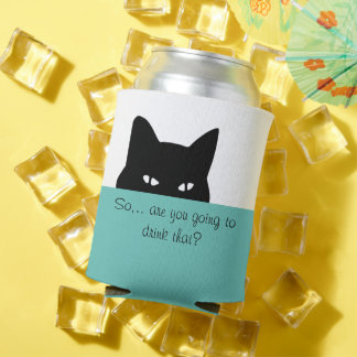 Sneaky Cat Je gaat dat drinken Blikjeskoeler