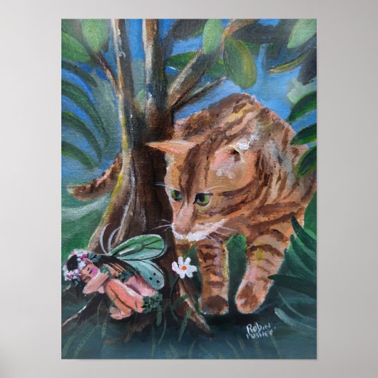 Sneaky Cat poster (Voorkant)