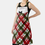 Sneaky Cat Royal Stewart Tartan Schort (Insitu)