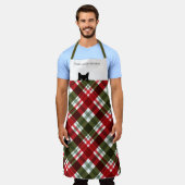 Sneaky Cat Royal Stewart Tartan Schort (Gedragen)