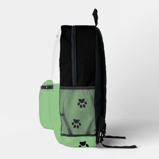 Sneaky Cat Sage Bedrukte Rugzak (Rechts)