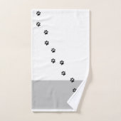 Sneaky Cat wil een Word Bath-handdoekset Bad Handdoek (Handdoek)