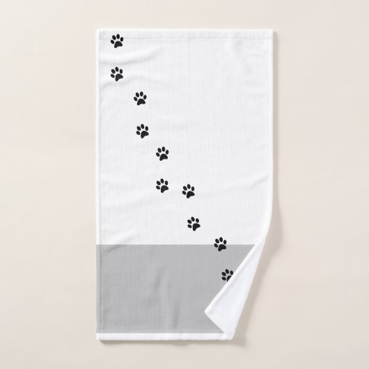 Sneaky Cat wil een Word Bath-handdoekset Bad Handdoek (Handdoek)