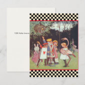 Sneaky Cheshire Cat - Briefkaart / Uitnodiging (Voorkant / Achterkant)