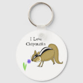 Sneaky Chipmunk Sleutelhanger (Voorkant)