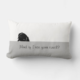 Sneaky Dog Mind als ik Couch Sierkussen gebruik Kussen