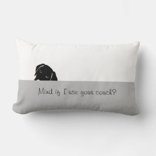 Sneaky Dog Mind als ik Couch Sierkussen gebruik Kussen