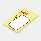 Sneaky Face Grumpey Post-it® Notes (Schuin)