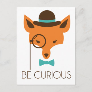 Sneaky Fox Briefkaart