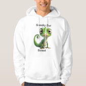 Sneaky Gecko – Funny Pocket Hagedis liefhebbers Ho Hoodie (Voorkant)
