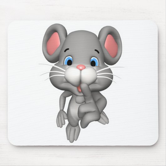 sneaky kleine muis muismat (Voorkant)