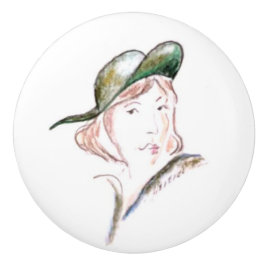 Sneaky Lady Keramische Knop