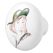 Sneaky Lady Keramische Knop (Rechts)