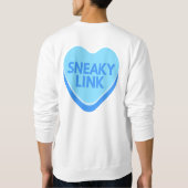 Sneaky Link Funny Valentijn Conversation Heart Trui (Achterkant)