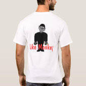Sneaky Monkey T-shirt (Achterkant)