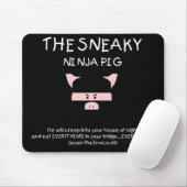 Sneaky Ninja Pig Muismat (Met muis)