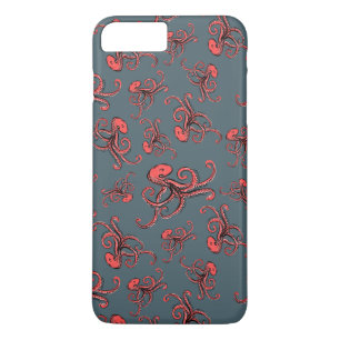 Sneaky Octopus Pattern Case-Mate iPhone Case